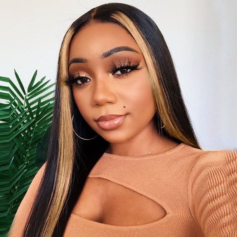 beautyforever color middle part lace wigs
